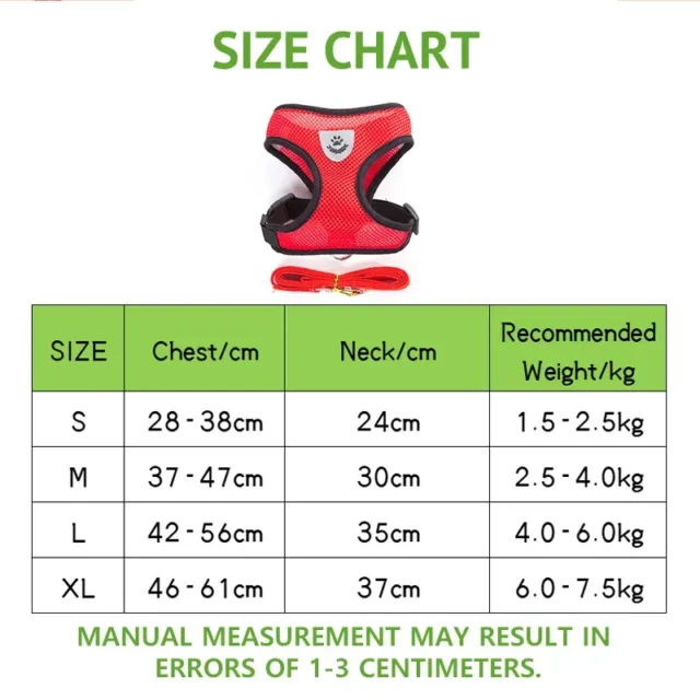 AirMesh Breathable Cat Harness with Leash - Image 6