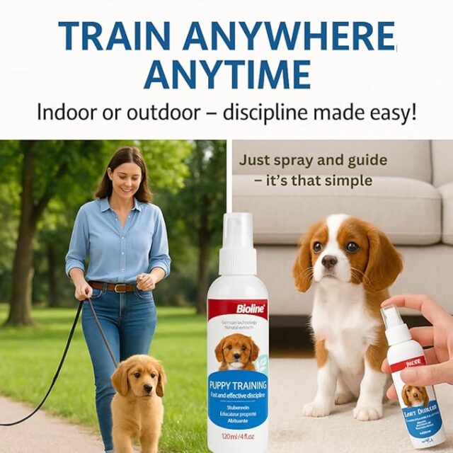 Bioline Puppy Potty Training Spray - Image 3