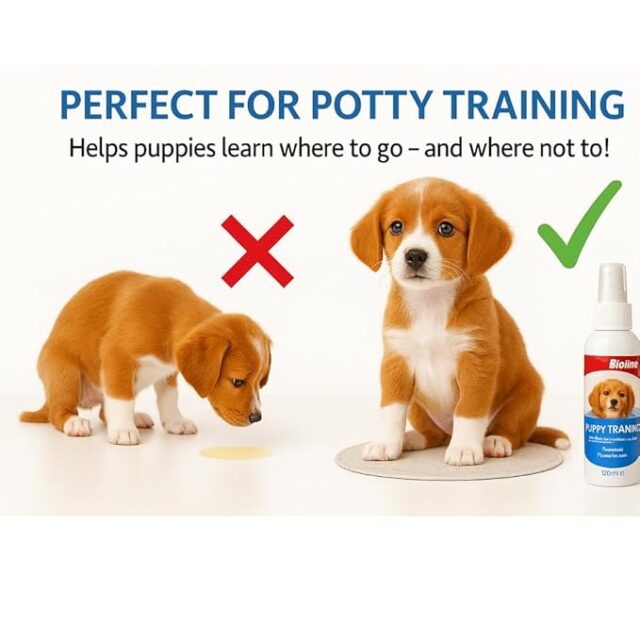 Bioline Puppy Potty Training Spray - Image 4