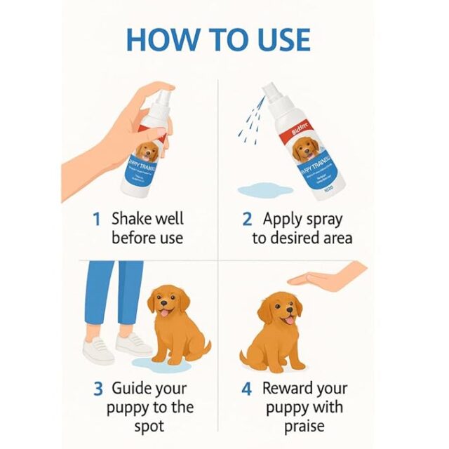 Bioline Puppy Potty Training Spray - Image 5