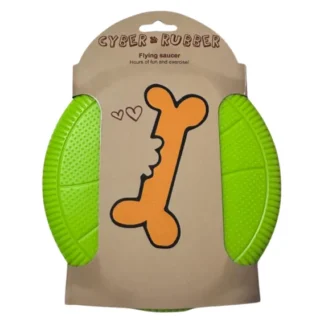 Chewable Flying Saucer Frisbee for Dogs