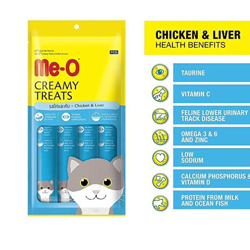 Me-O Creamy Treats (4 Pack) - Image 2