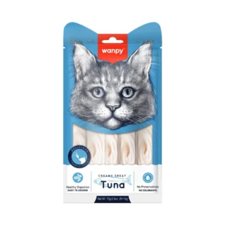 Wanpy Creamy Lickable Treats For Cat – Tuna 70g