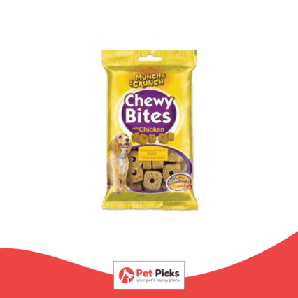 Munch & Crunch Chewy Bites With Chicken Dog Treats 170g