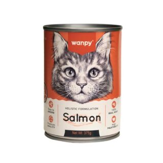 Wanpy Holistic Formulation Cat Can Salmon 375g