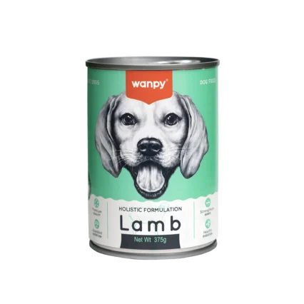 Wanpy Holistic Formulation Dog Can Lamb 375g