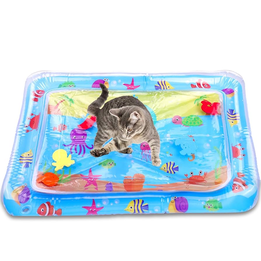 Water Sensory Mat - Cat Playing Mat