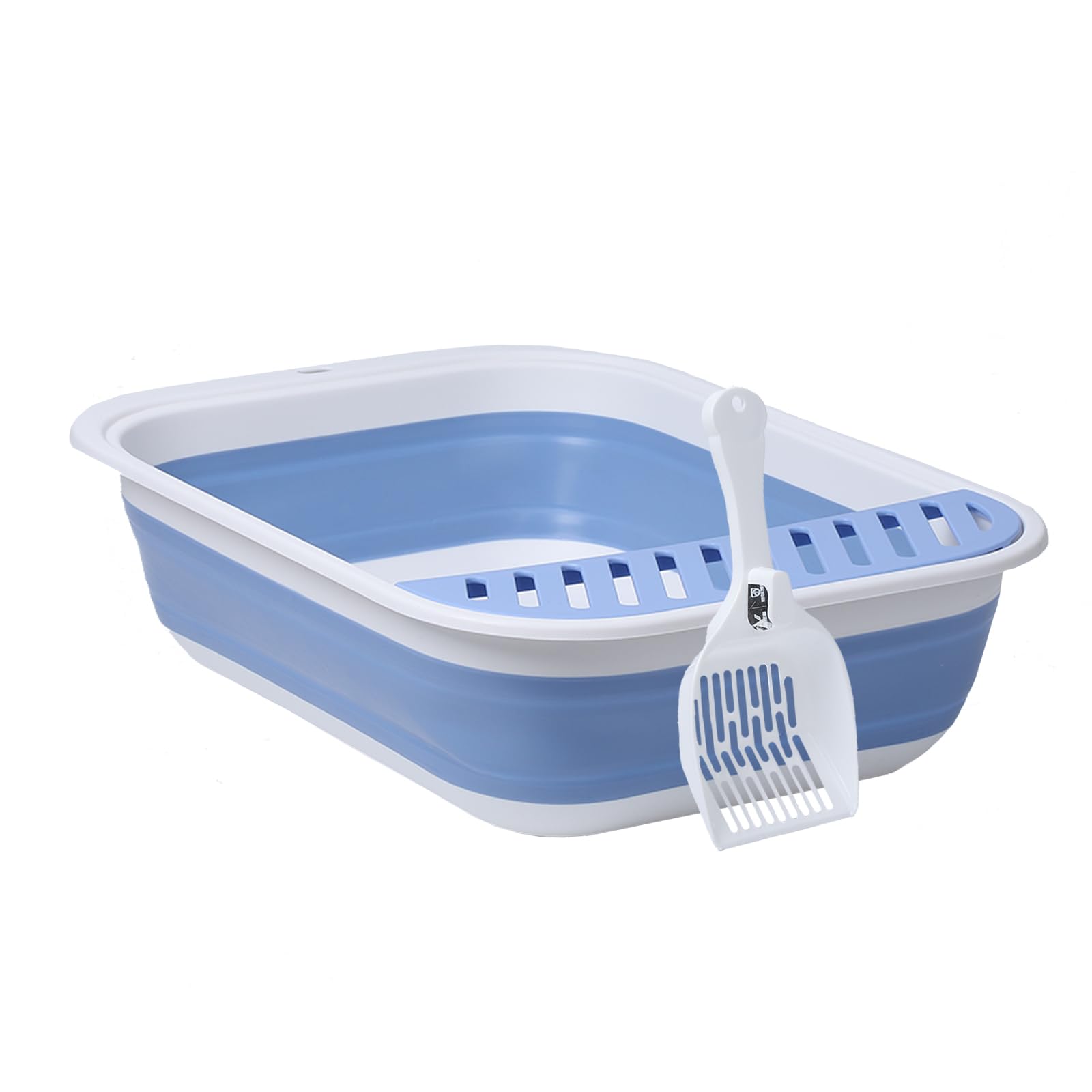 Foldable High Quality Litter Tray with Scoop