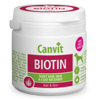 Canvit Biotin for Small Dog Breeds (Hair & Skin Supplement)