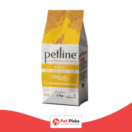 Petline Adult Cat Food - Chicken Selection 1.5kg