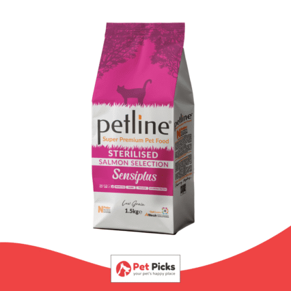 Petline Adult Sterlised Cat Food - Salmon Selection 1.5kg