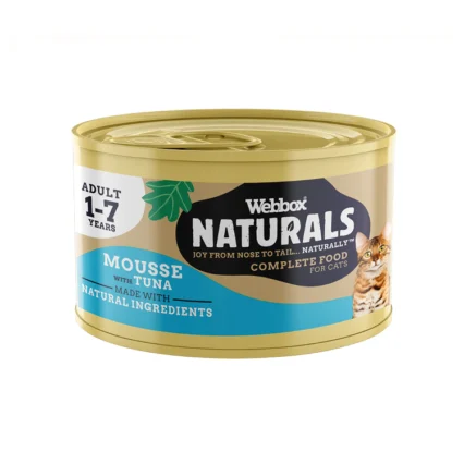 Webbox Naturals Mousse Tuna Tin 85g