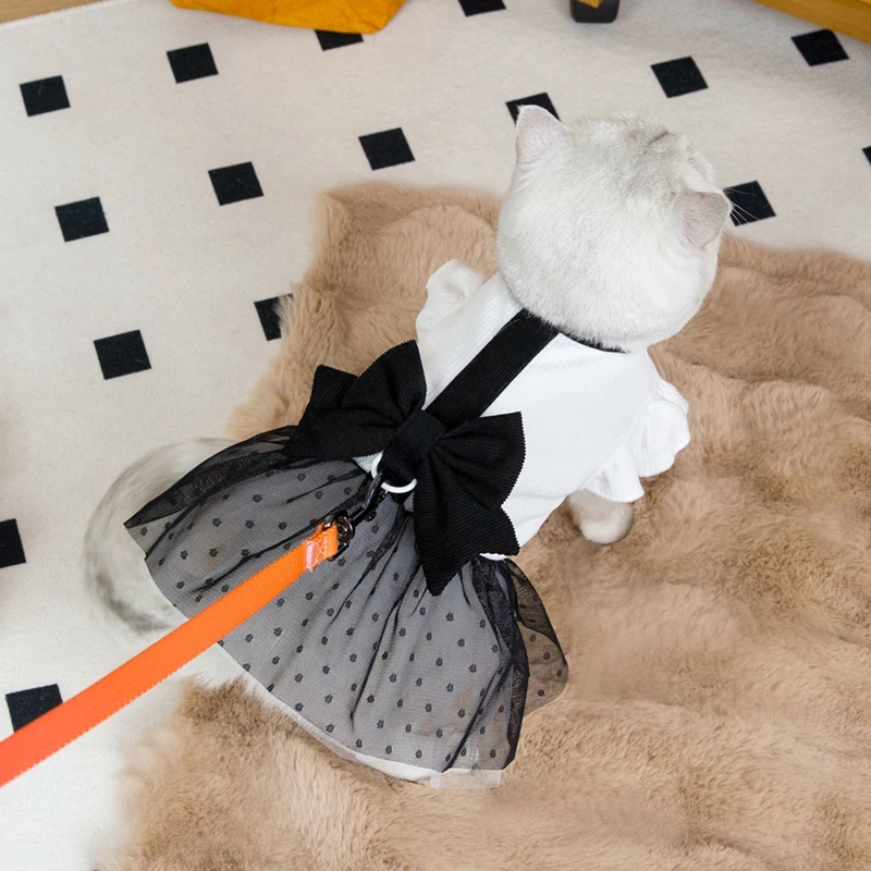 Midnight Bow Cat Dress - Image 3