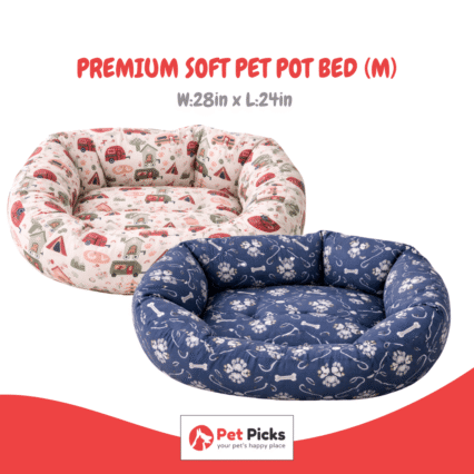 premium soft pet pot bed for cats and dogs