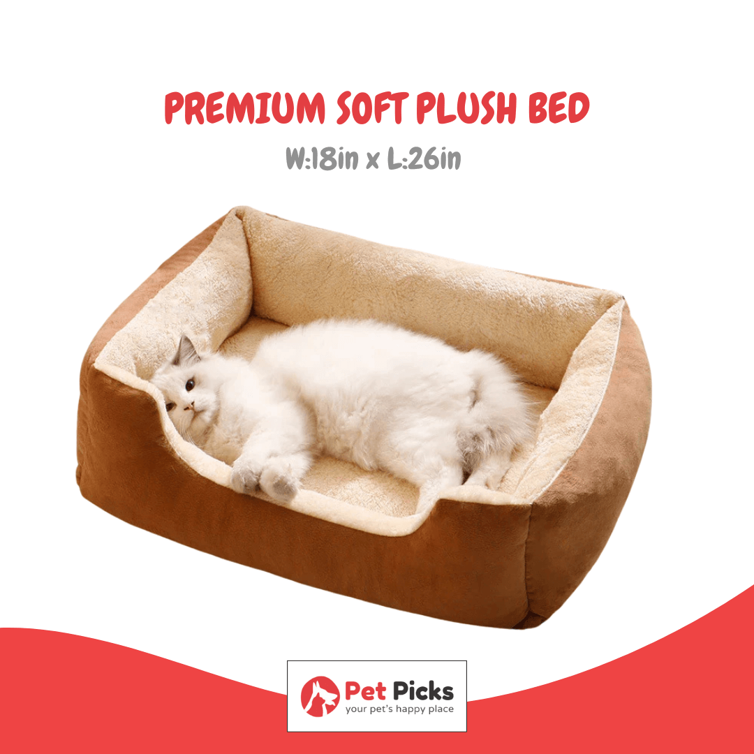 Soft Plush Bed for Cats