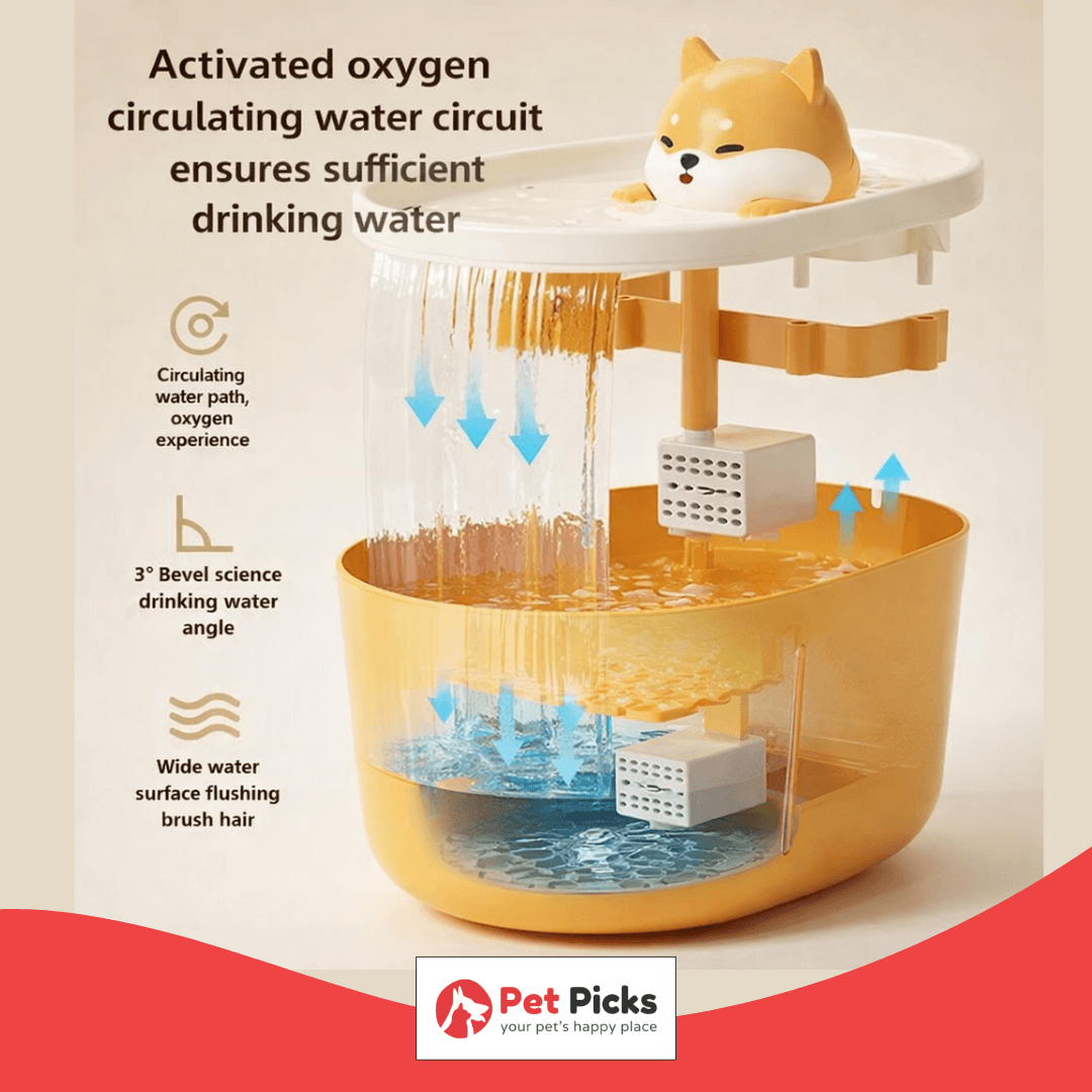 Shiba Inu Water Fountain for Cats - Image 2
