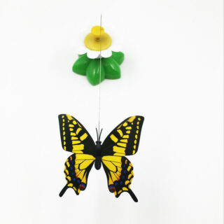 Rotating Butterfly Toy for Cats
