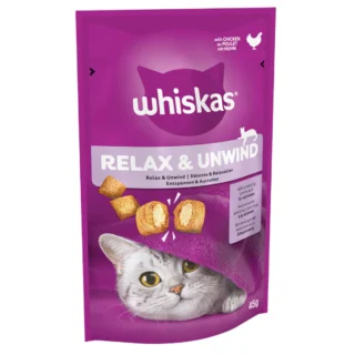 Whiskas Relax & Unwind Cat Treat 45g