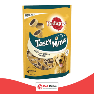 Pedigree Tasty Minis - Beef & Cheese Flavor 155g