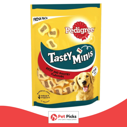 Pedigree Tasty Minis - Beef & Poultry Flavors 155g