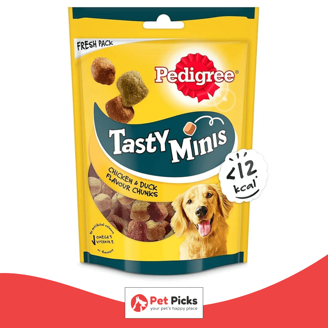 Pedigree Tasty Minis - Chicken & Duck Flavor 130g