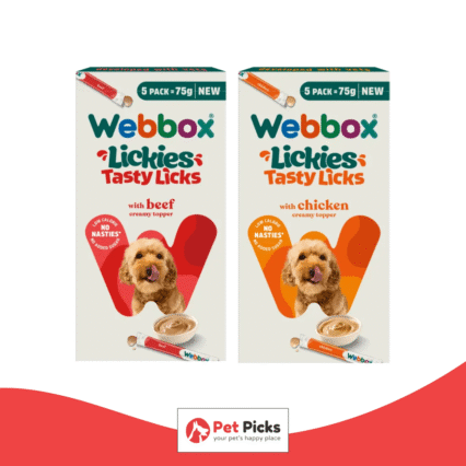 Webbox Lickies Tasty Licks – Creamy Topper
