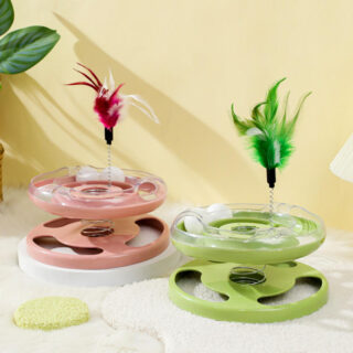 spring shake cat toy