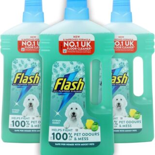 Flash Pet Lovers Floor Cleaner & Odour Remover (1 Litre)