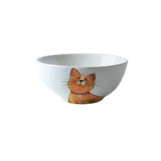 ceramic cat bowl