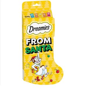 Dreamies From Santa Cat Treats Multipack (5 x 30g)