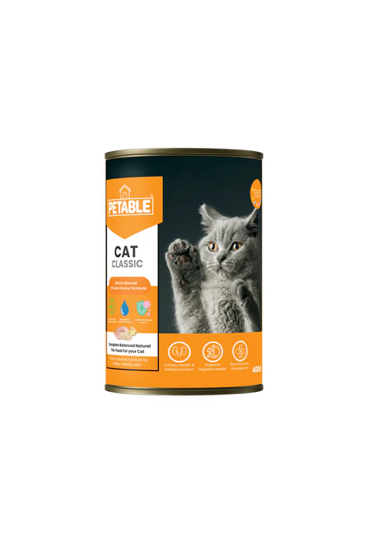Petable Cat Food Can - Chicken 400g