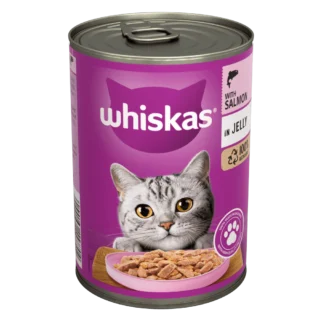 Whiskas with Salmon in Tin 400g
