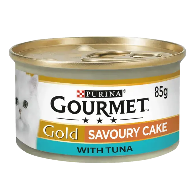 Purina Gourmet® Gold Savoury Cake Tuna Wet Cat Food 85g