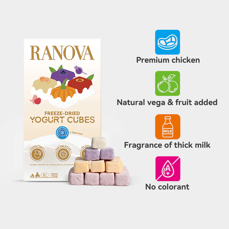 Ranova Freeze-Dried Yogurt Cubes