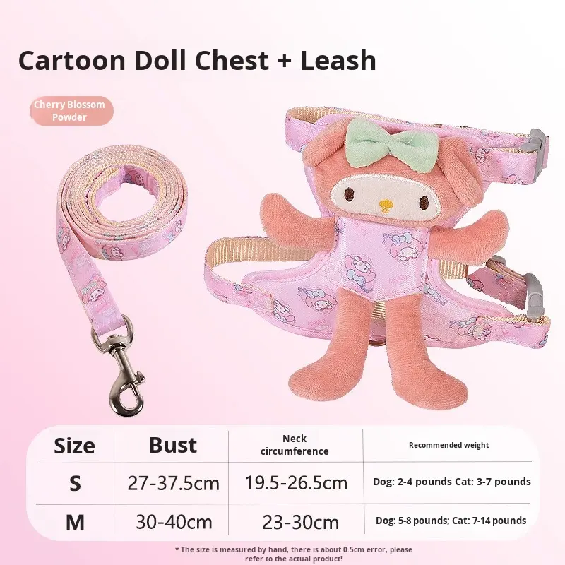 cat harness size chart guide