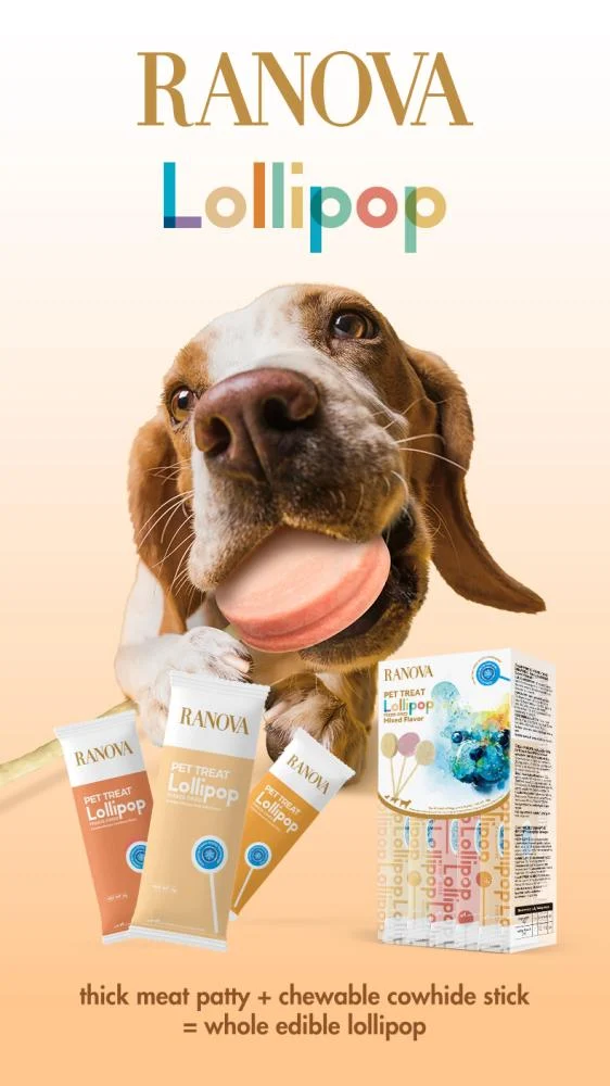 ranova dog lollipop treat