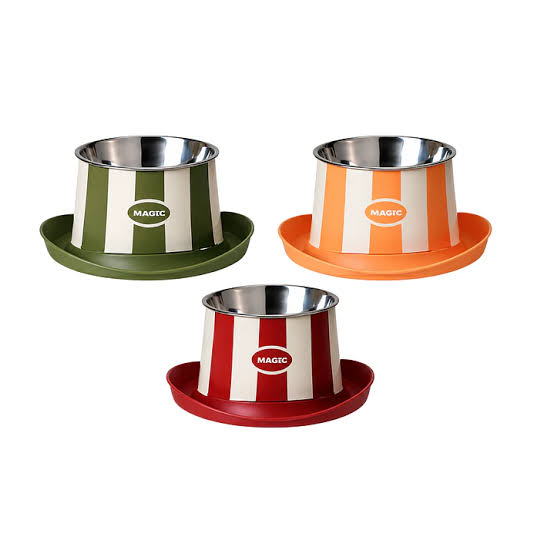 anti spill hat bowl for cats and dogs