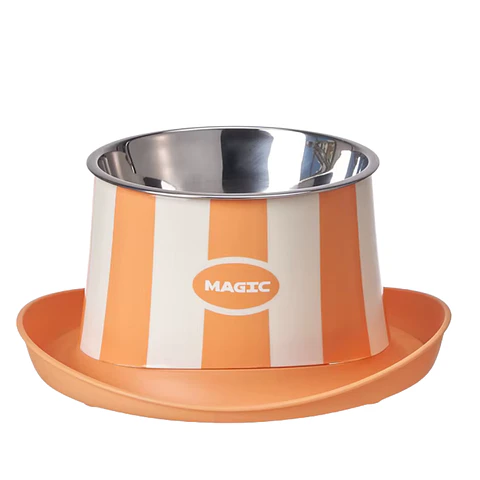 Magic Hat Anti-Spill Stainless Steel Pet Bowl - Image 3